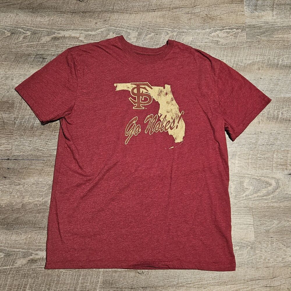 Florida State University FSU e5 Men's Short Sleeve Graphic T-Shirt Size XL